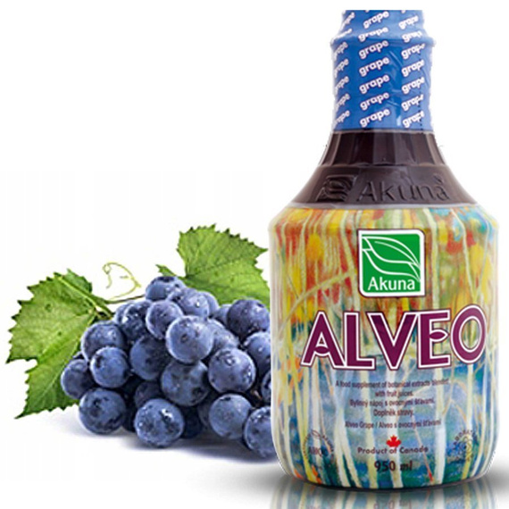 Alveo winogronowe AKUNA 950ml (GRAPE) 